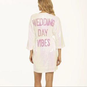 Haley Paige Wedding Day Vibes iridescent robe